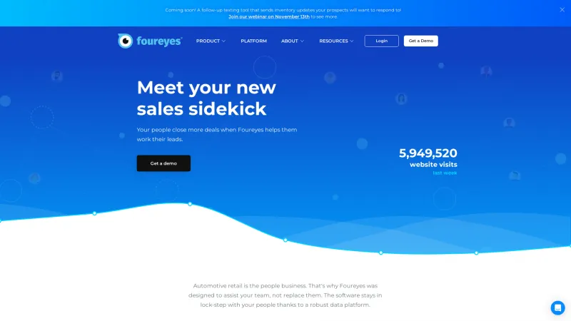 Homepage of Foureyes