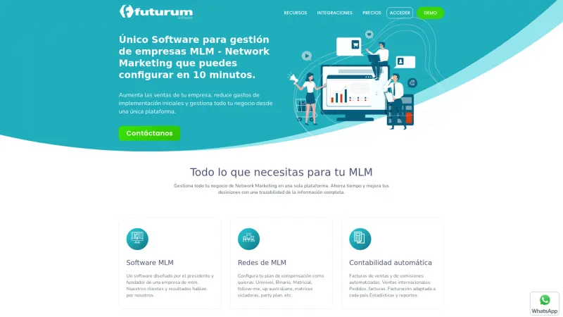 Homepage of Software Futurum