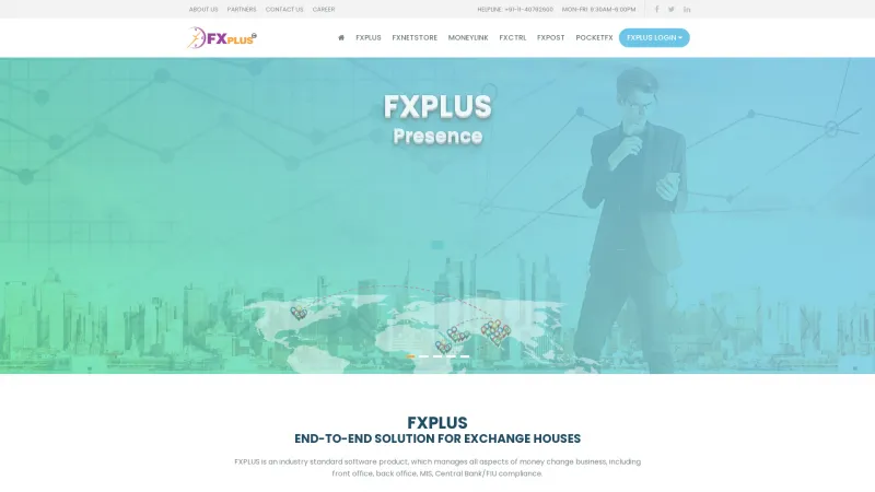 Homepage of FXPlus