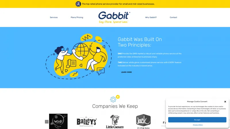 Homepage of Gabbit