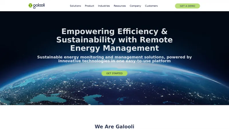 Homepage of Galooli