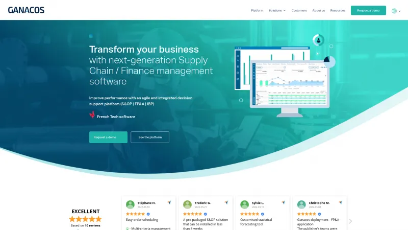 Homepage of Ganacos