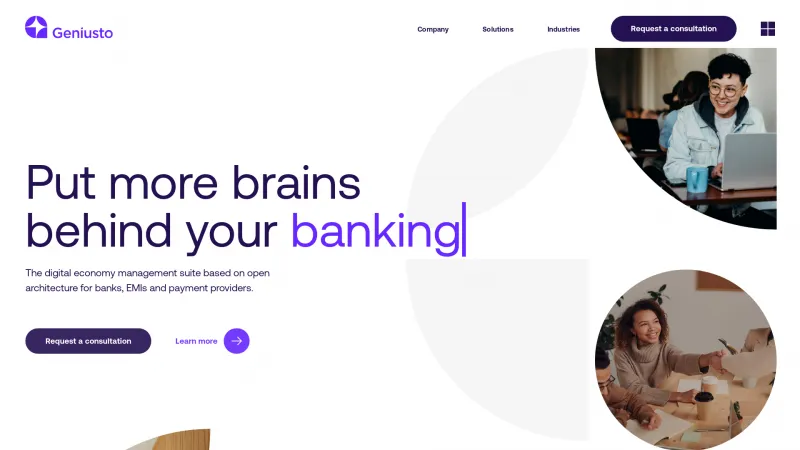 Homepage of [GO] Core Banking