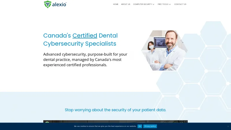 Homepage of Alexio Defender