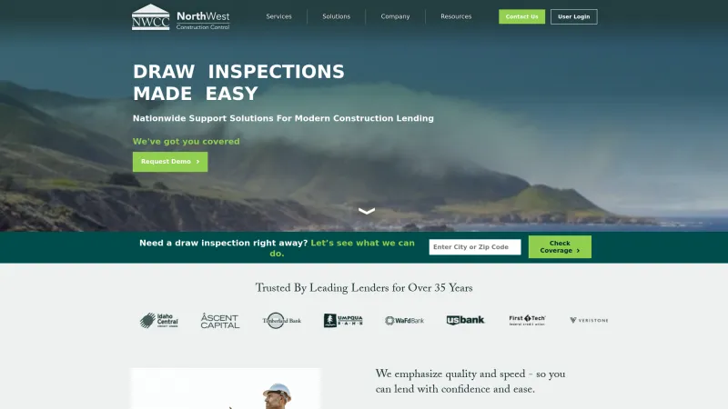 Homepage of NorthWest Construction Control