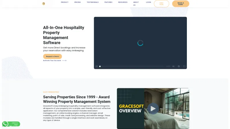 Homepage of Easy InnKeeping