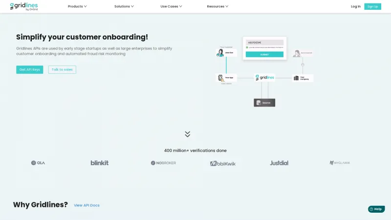 Homepage of Gridlines