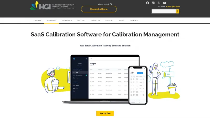 Homepage of HGI Calibration Recall