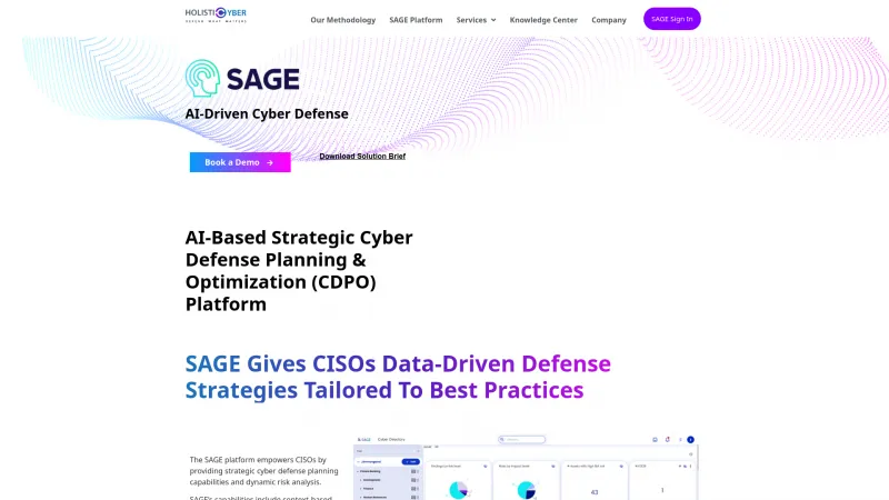 Homepage of SAGE