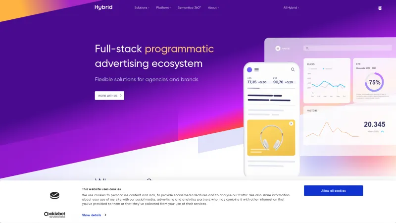 Homepage of Hybrid