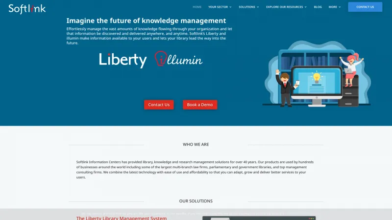 Homepage of Liberty