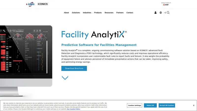 Homepage of Facility AnalytiX