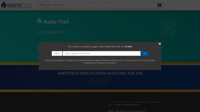 Homepage of Auto-Trol