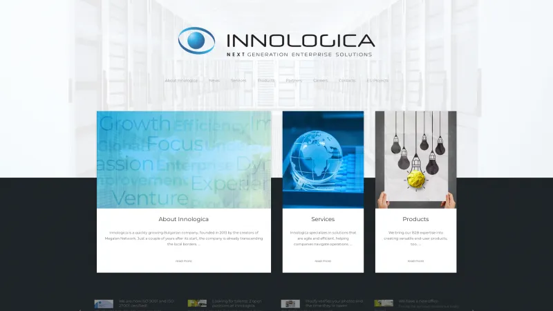 Homepage of Insight Field