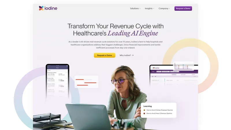 Homepage of Iodine Software