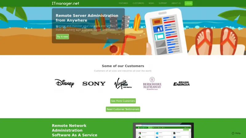 Homepage of ITmanager.net