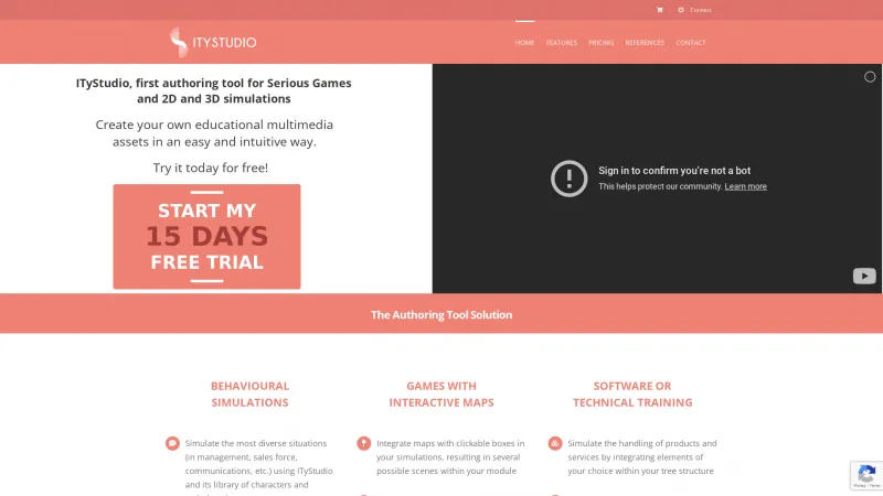 Homepage of ITyStudio