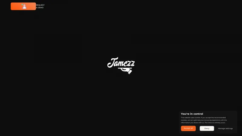 Homepage of Jamezz