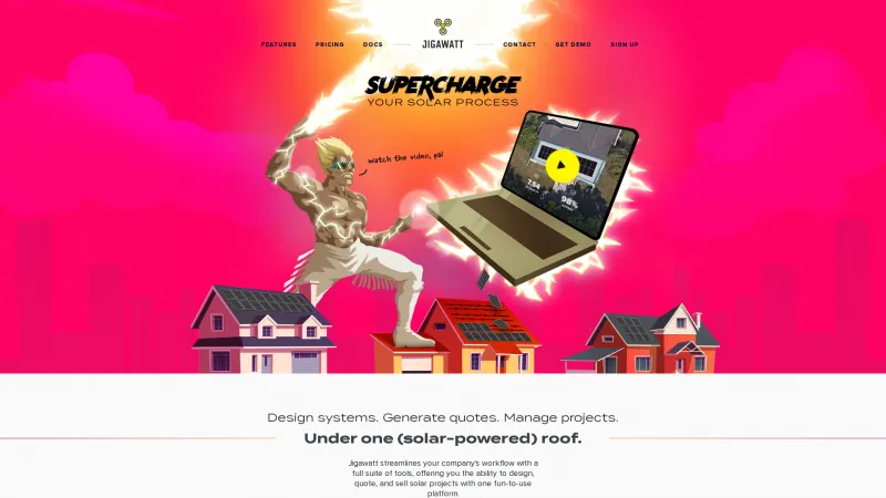 Homepage of Jigawatt