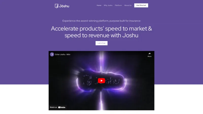 Homepage of Joshu