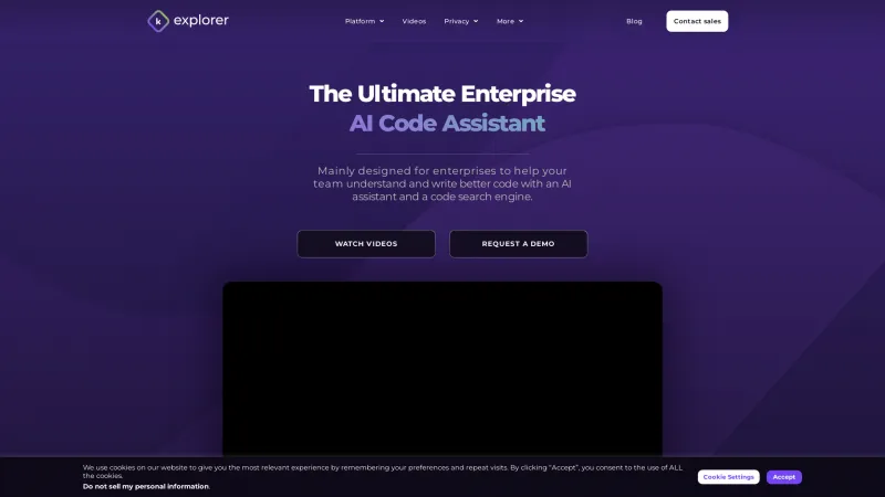 Homepage of K.Explorer