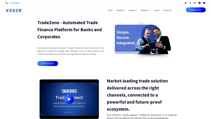 Homepage of Kyzer TradeZone