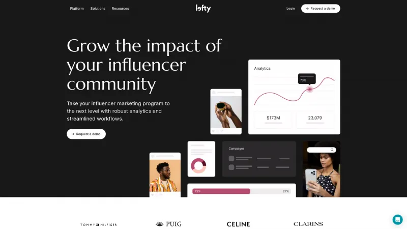 Homepage of Lefty