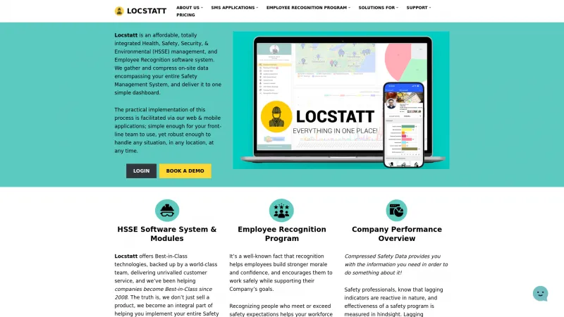 Homepage of Locstatt