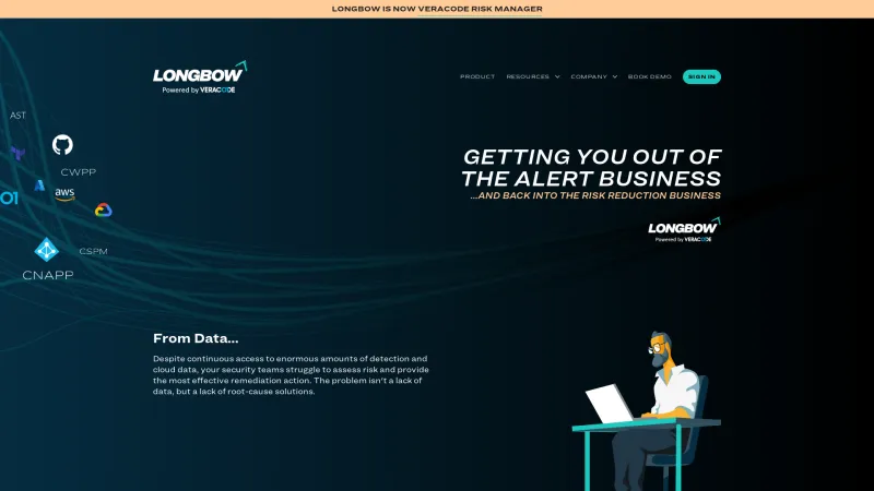 Homepage of Longbow