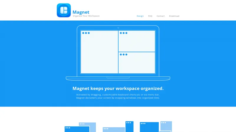 Homepage of Magnet