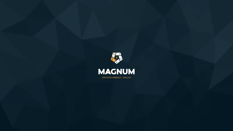 Homepage of Magnum Wallet