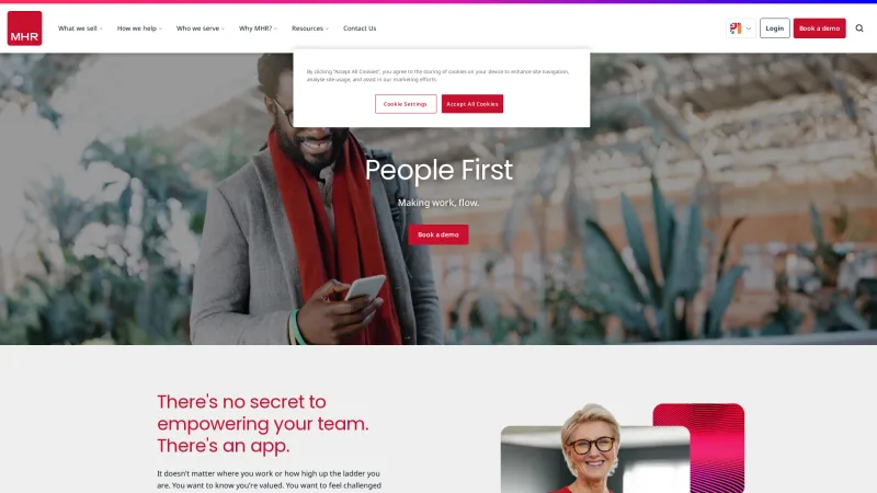 Homepage of People First