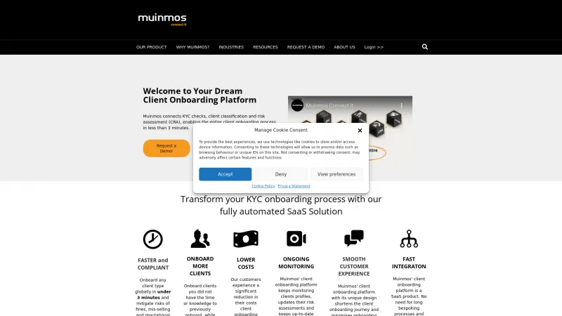 Homepage of Muinmos