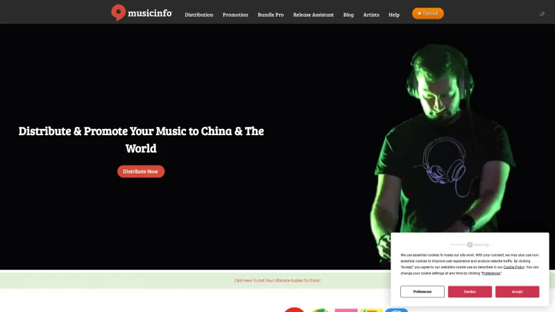 Homepage of Musicinfo