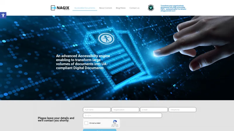 Homepage of Nagix