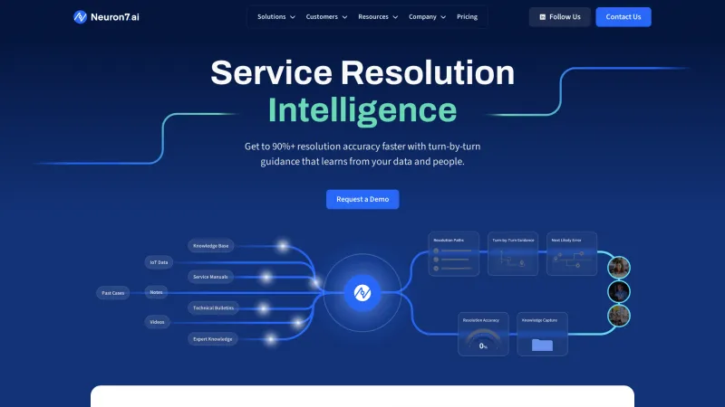 Homepage of Neuron7