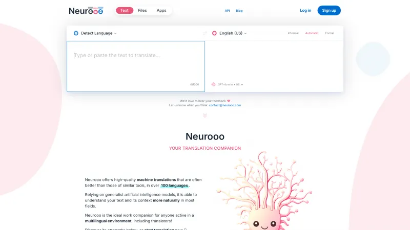 Homepage of Neurooo