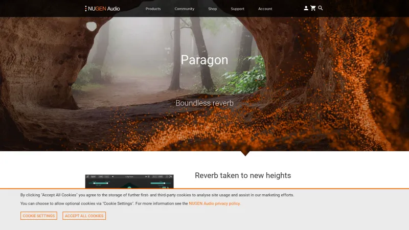 Homepage of Paragon