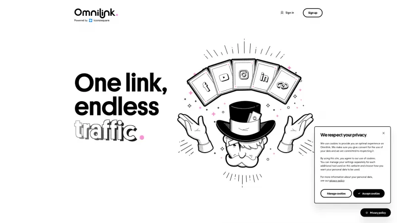 Homepage of Omnilink