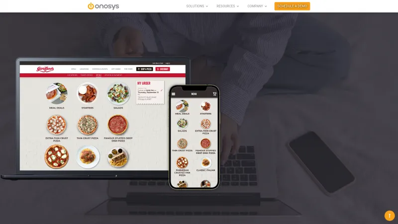 Homepage of ONOSYS