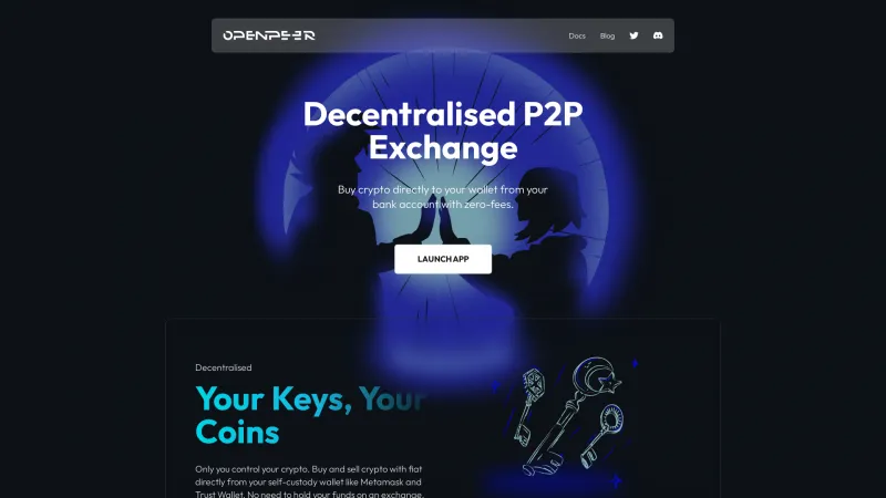 Homepage of OpenPeer