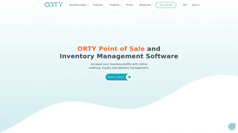 Homepage of ORTY