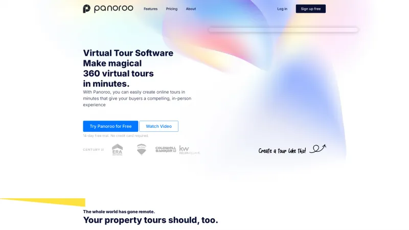 Homepage of Panoroo