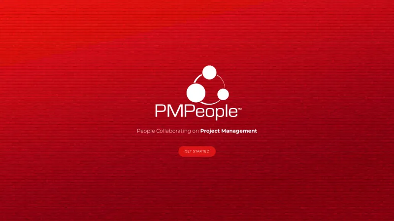 Homepage of PMPeople