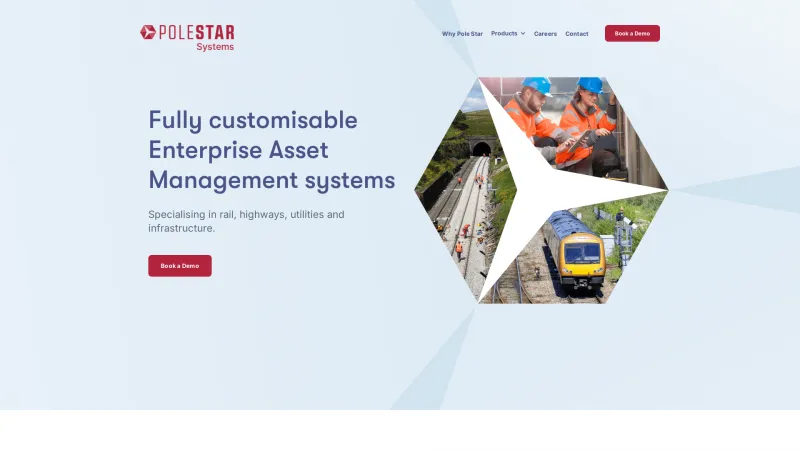 Homepage of Pole Star Enterprise Asset Management