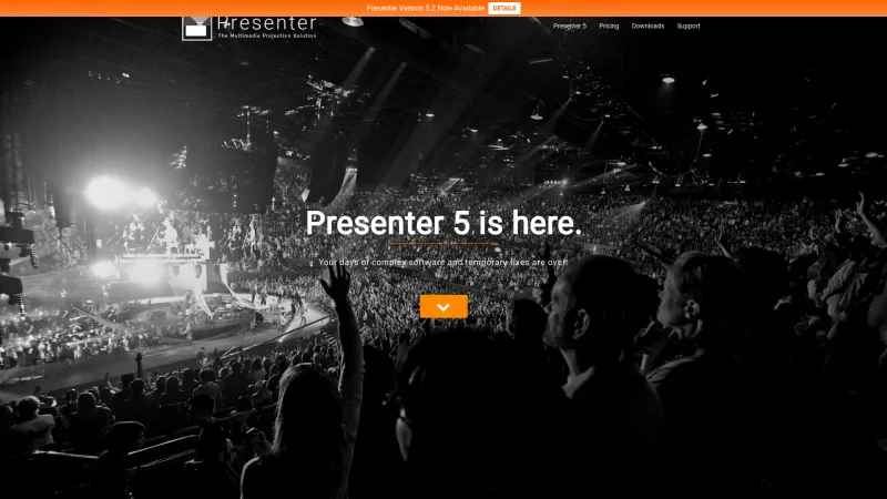 Homepage of Presenter