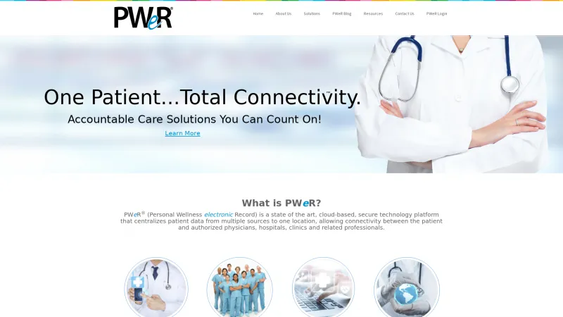 Homepage of PWeR