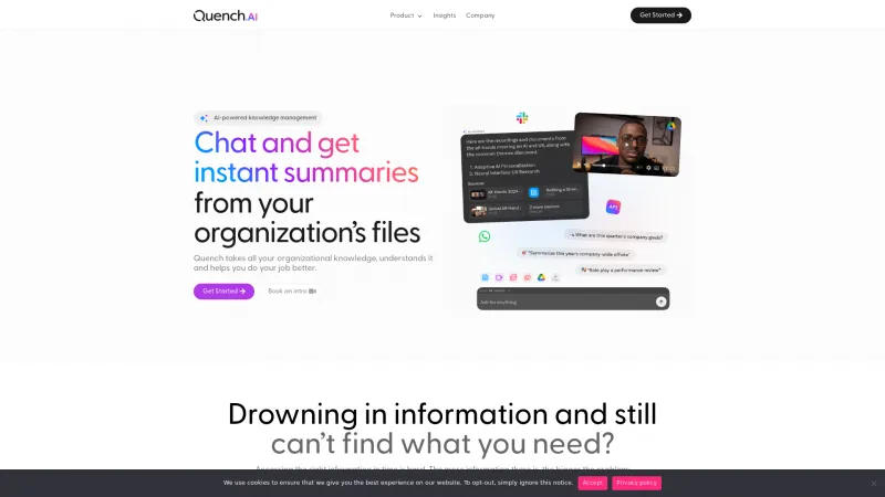 Homepage of Quench