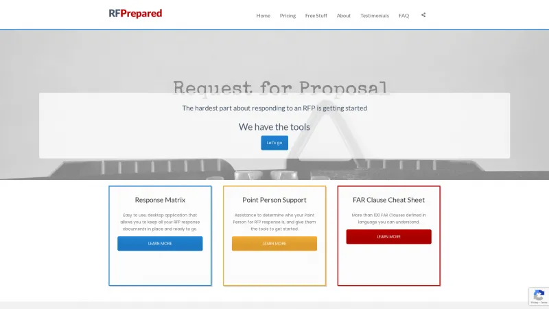 Homepage of Response Matrix