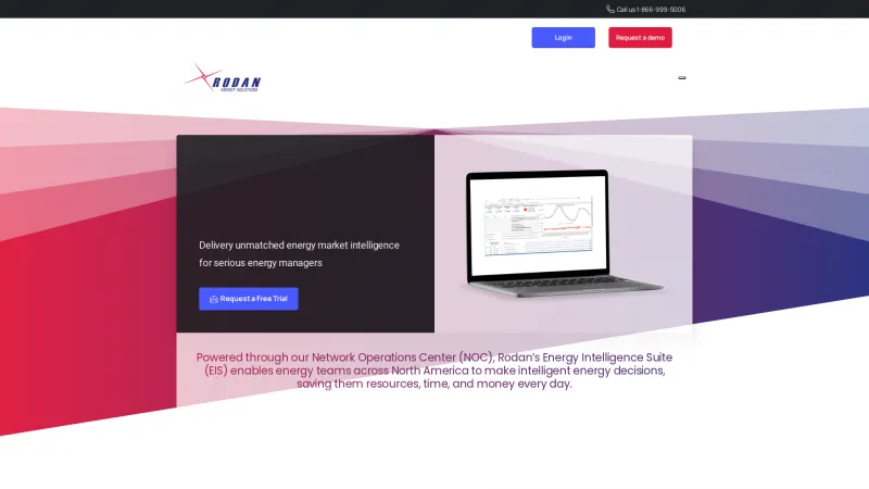 Homepage of Rodan Energy